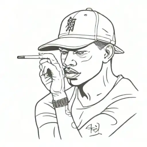 Gangsta Rapper Surrounded