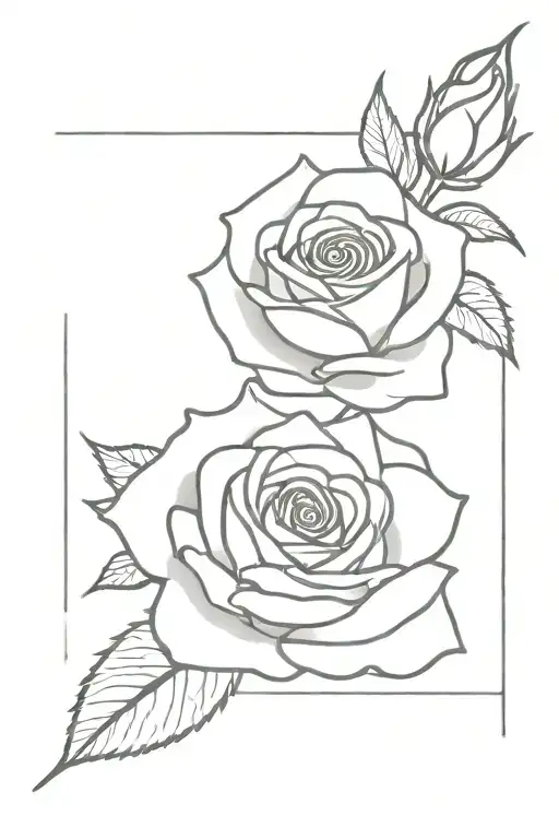 Fine Line Rose