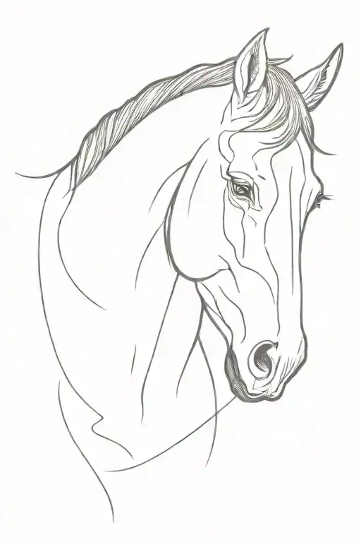 Horse Face Marking