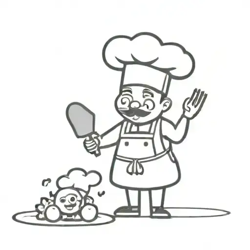 Cute Little Chef Ghost