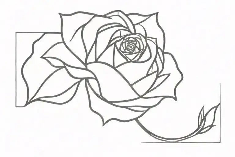 Rose Intertwined Symbolizing Joy Through Pain