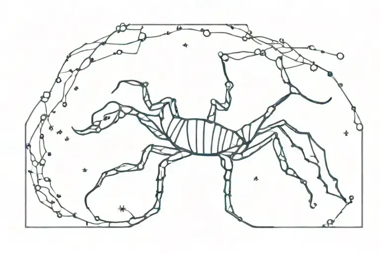 1998 Zodiac Scorpio Constellation