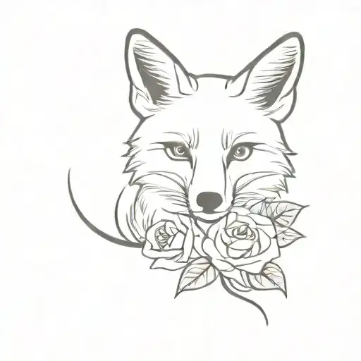 Fox And Rose