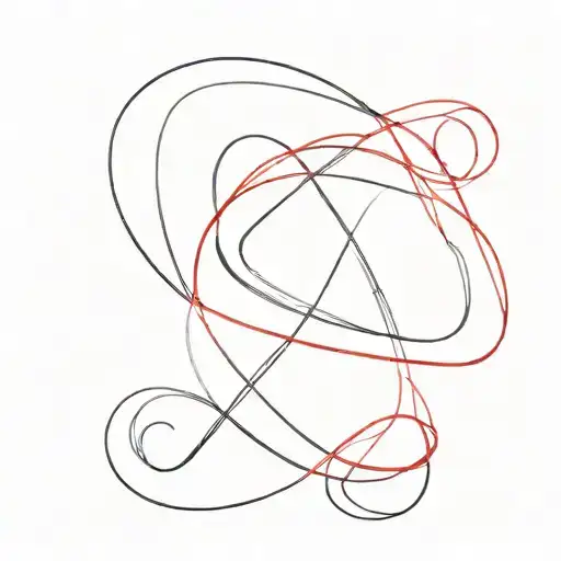 Number 17 With Red Line