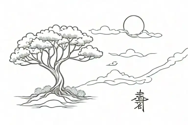 Akatsuki Cloud And The Tree Of Life