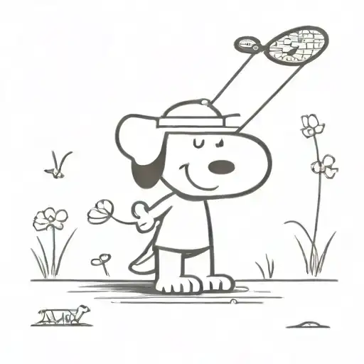 Snoopy Discgolf Sup Board Badminton