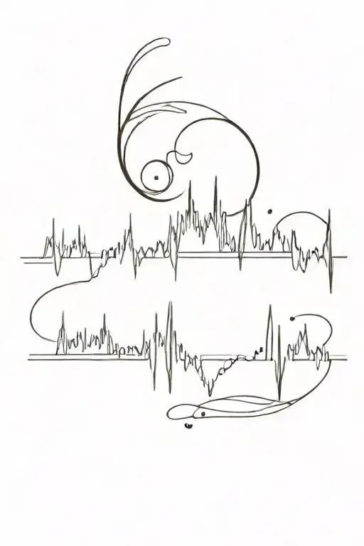 Father And 4 Sons Heartbeat Line Morphing