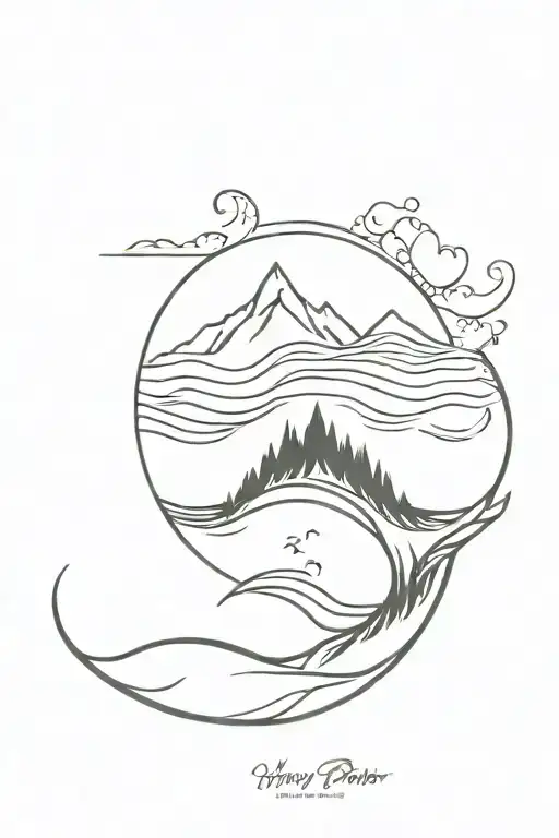 Wave Harry Potter Yoga Nature Travel