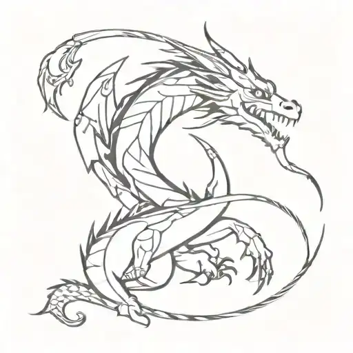 Dragon With Matches Loose On The Town