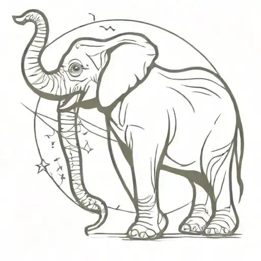 Elefant Witch Kompass