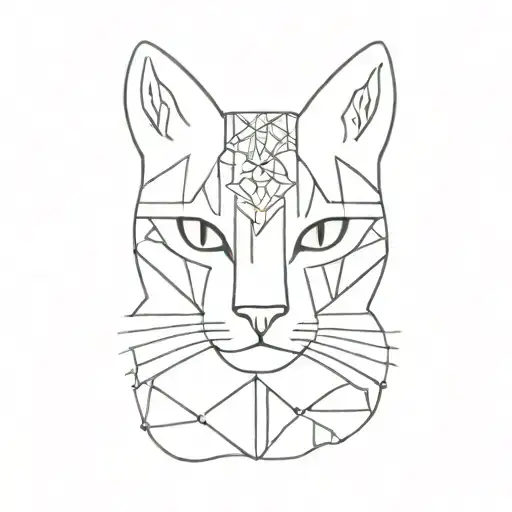 Cat Face And Patterns