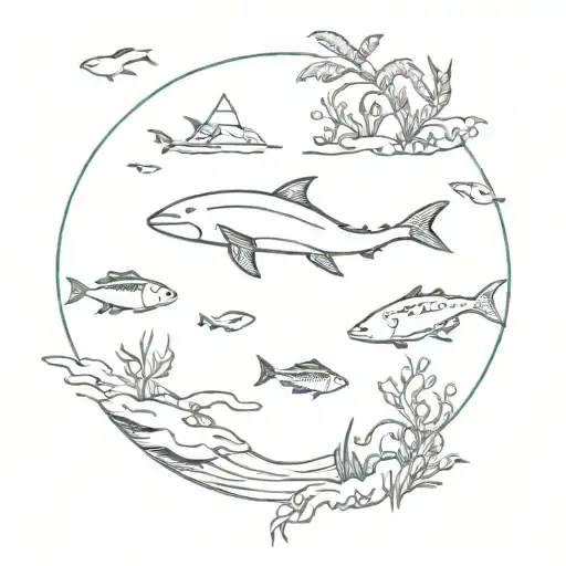 Sea Without Fish And Animals