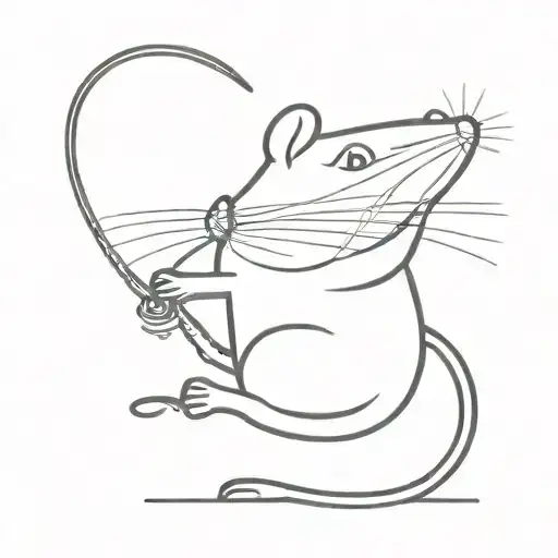 Water Mouse Holding