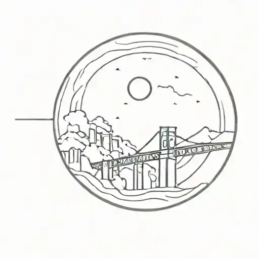Bridge Inside A Moon