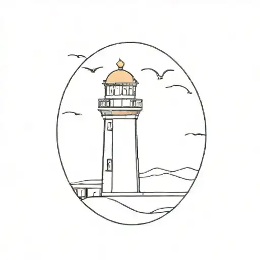 Fenit Lighthouse One Side