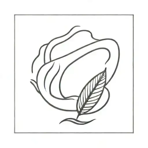 Coffee Bean And Beach Waves