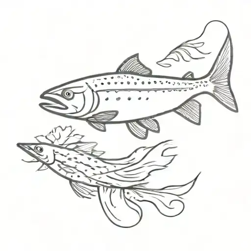 Trout And Feather