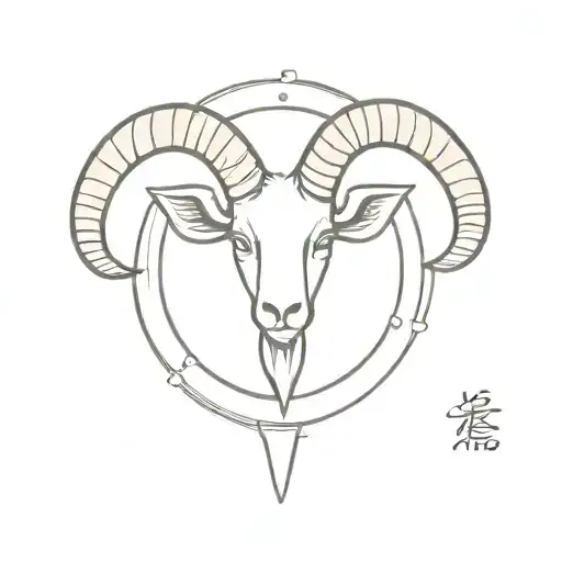 Combine The Signo De Aries Symbol With Old School Elements