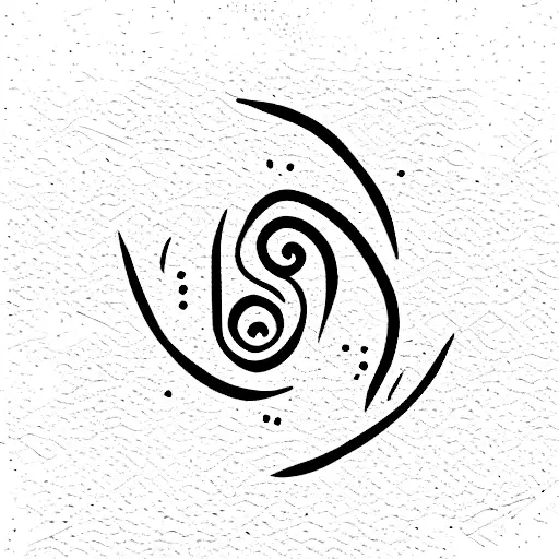 Small Tribal Tattoo Symbolising Friendship