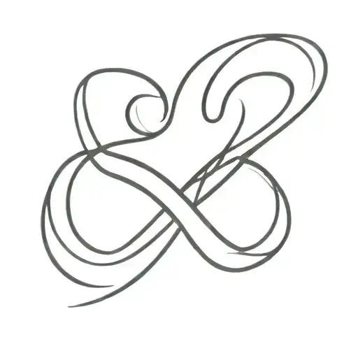 Infinity Sign With The Letter S In The Same Symbol Easily Recognizable