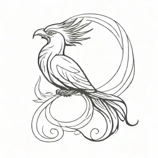 Phoenix With The Number 57