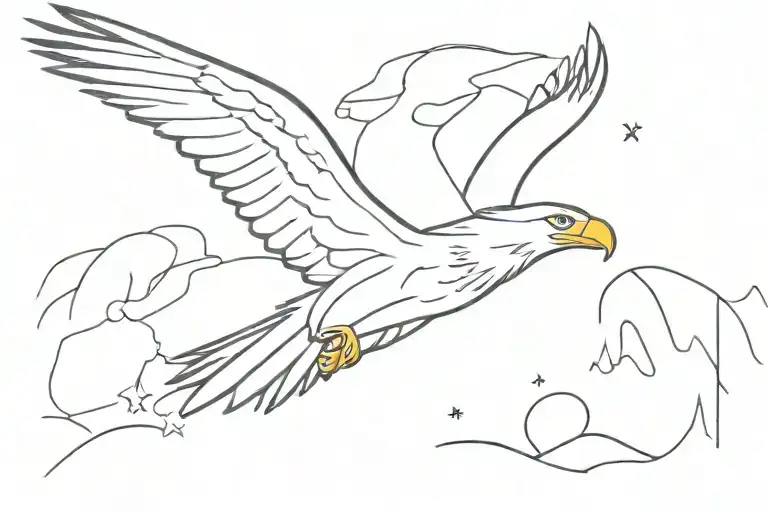 Eagle Soaring