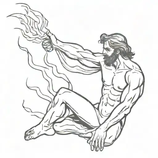 Prometheus Giving Fire