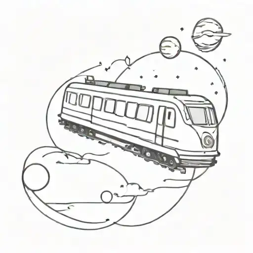 A Train In Space