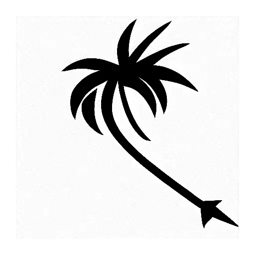 Palm Tree And Arrow