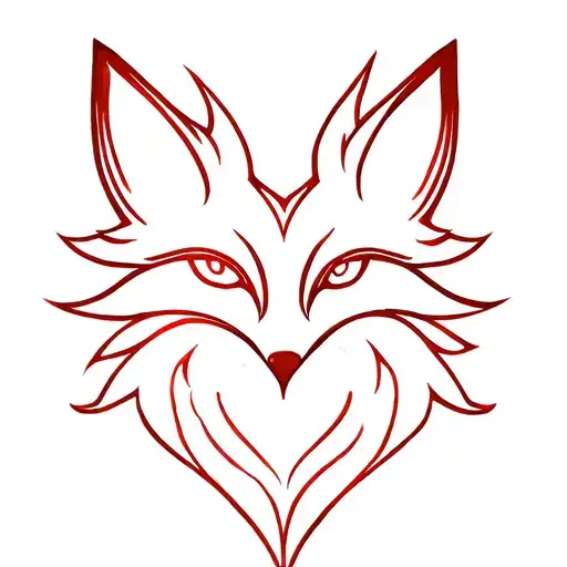 Fox Fire Heart