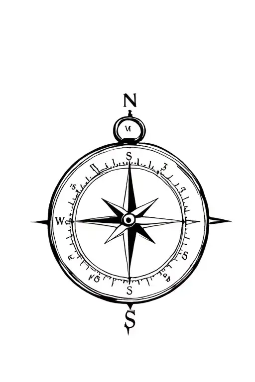 Compass Clock