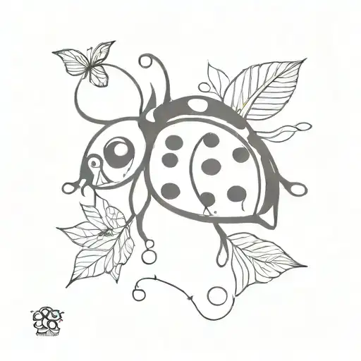Ladybug And Fish