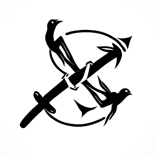 Three Birds On An Anchor