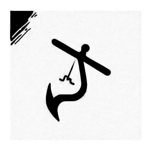 Cute Birds On An Anchor