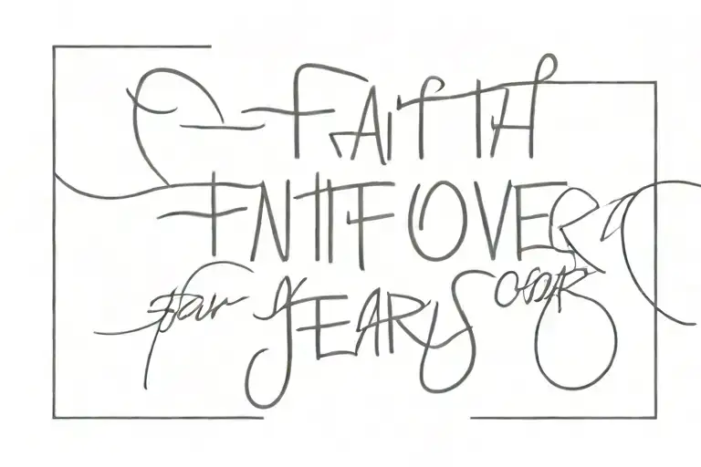 Faith Over Fear