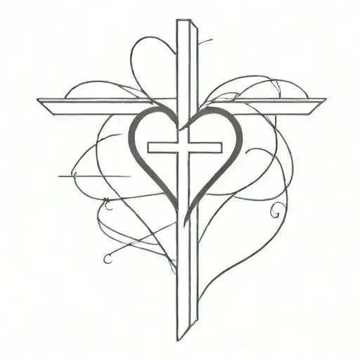 Heart Cover The Cross