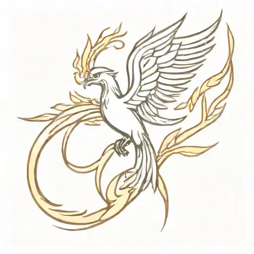 Phoenix Rising From Ashes