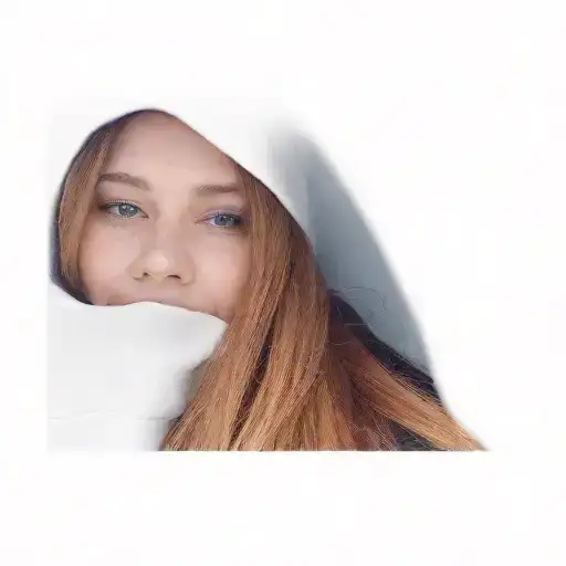 A Woman In A Black Hoodie