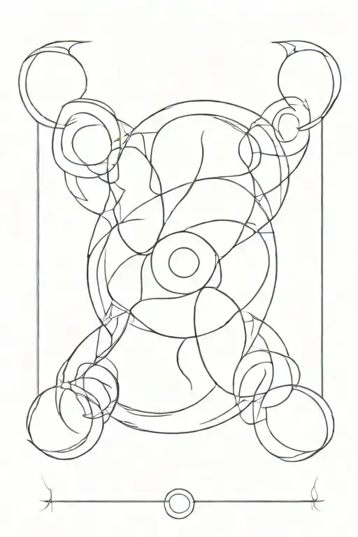 Hecate's Torch With Triple Moon Made