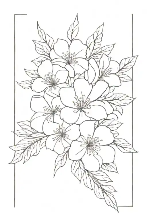 Birth Flowe Bouquet Made