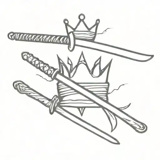 Katana And Crown
