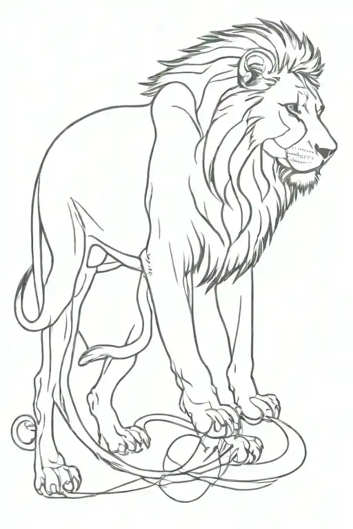 Name And Lion