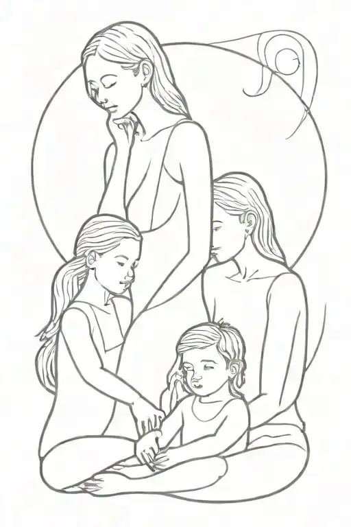 Mom And 2 Daugthers Like