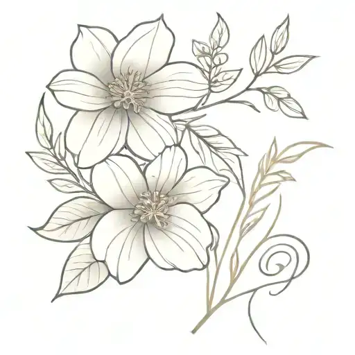 August Birth Flower Bouquet