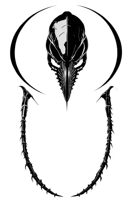 Xenomorph In Circle