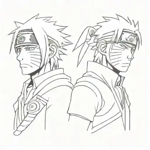 Naruto With Jirajasm And With Itachi