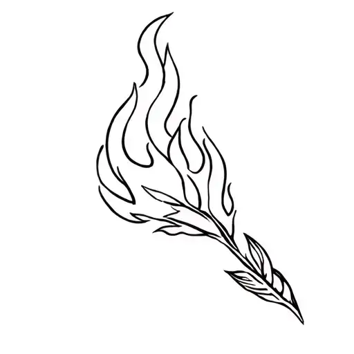 Vulcan On Fire With A Bud Nascent