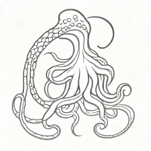 Majestic Octopus Tentacles
