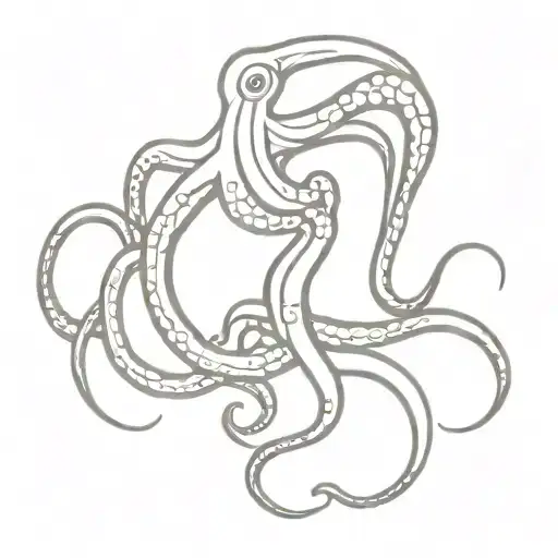Majestic Octopus Tentacles