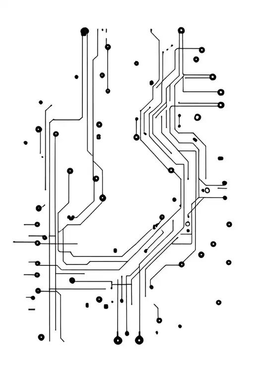 Circuit Board Cyberpunk